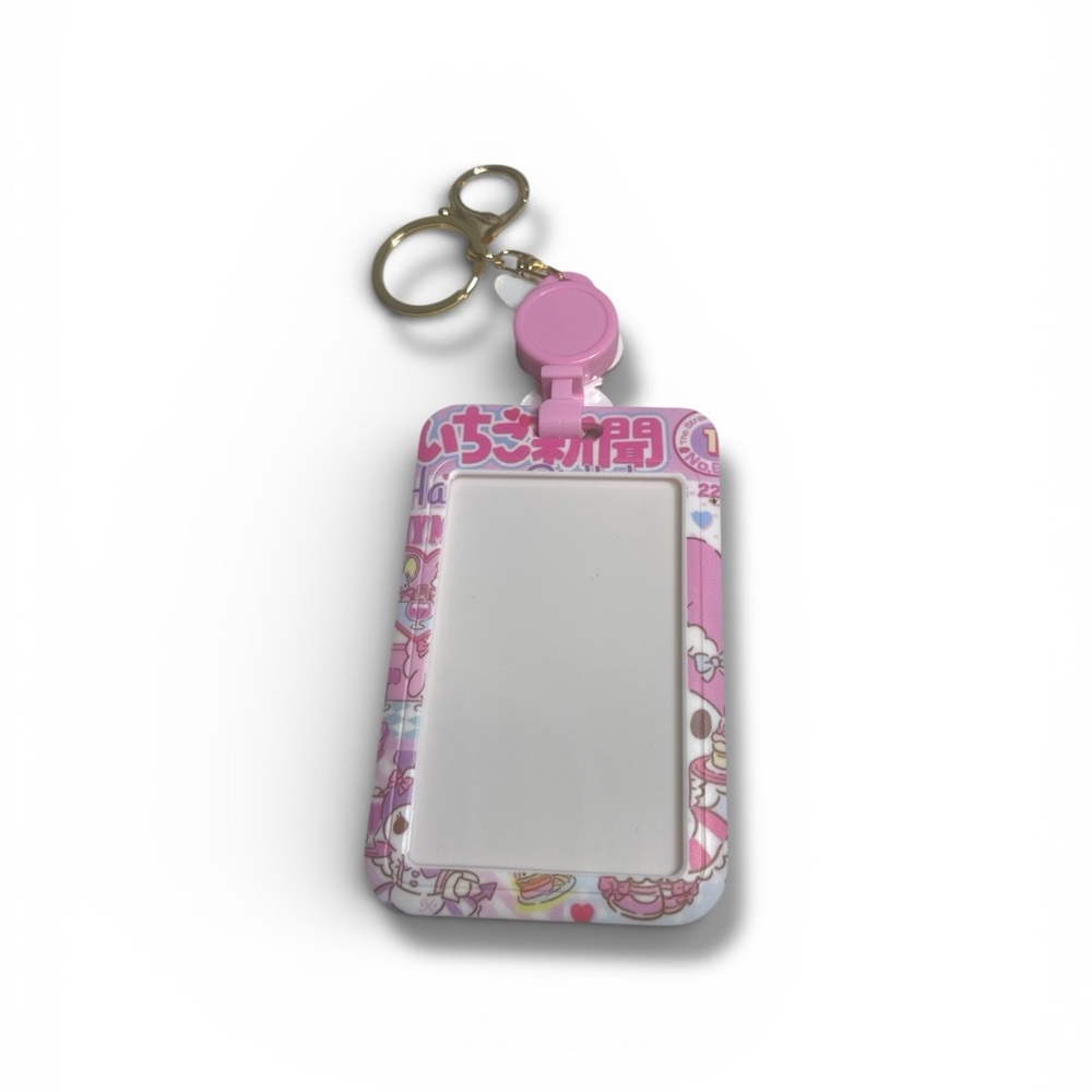 My Melody Retractable Card Holder with Keychain - Picture 2 of 2